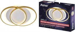 Люстра потолочная RITTER 51624 2 SNELLO 100Вт/2700K/4000K/6400K золото