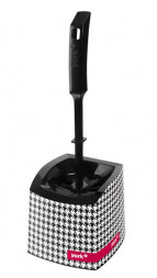 Аксессуары д/ванной комнаты YORK комплект (ёрш+подставка) СТАЙЛ ПЕПИТА для туалета 064082