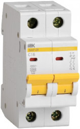Электроустановочные изделия IEK (MVA20-2-025-C) ВА47-29 2р С25А 4,5кА авт. выключатель