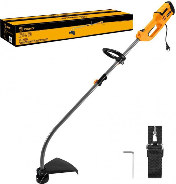 Триммер садовый электрический DEKO DKTR1150 065-1242 (1 коробка)