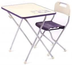 Детский комплект NIKA КПР/3 сиреневый с бежевым