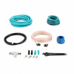 Комплект проводов ASPECT AWK-4.2 для 2-кан. усилителя, омедненный алюминий (ССА), 4AWG, 2RCA-2RCA