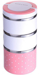 Термос MAYER&BOCH 28780 розовый/ белый