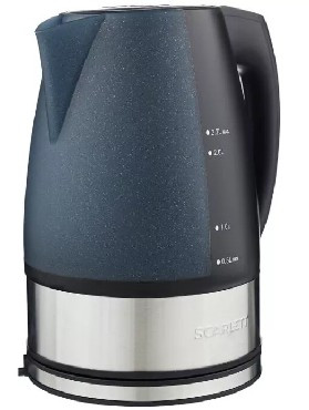 Чайник электрический SCARLETT SC-1020 черный 1,8л
