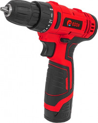 Дрель-шуруповёрт EDON AD-1201 черный/красный 15417