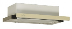 Встраиваемая вытяжка ELIKOR ИНТЕГРА GLASS 60Н-400-В2Д нерж/стекло бежевое/бежевое 1013