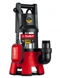 Дренажный насос ЗУБР НПГ-М3-1400-С Дренажный насос для грязной воды корпус нерж. сталь, 1400 Вт