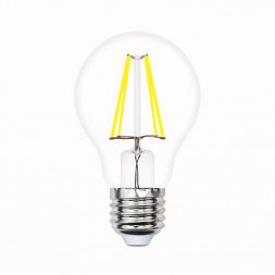 ЭЛЕКТРИКА VOLPE LED-A60-9W/4000K/E27/CL/SLF