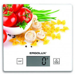 Весы кухонные ERGOLUX ELX-SK01-С36 паста,томаты и грибы