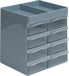 Органайзер VIOLET для мелочей (серо-синий/прозрачный) 340849