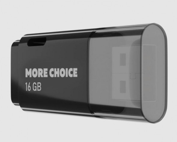 Флэш-накопитель MORE CHOICE (4610196405129) MF16 - черный