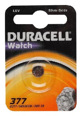 Элементы питания DURACELL LR377(SR-66)-1BL (10)
