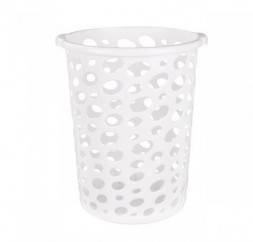 Корзина АЛЬТЕРНАТИВА М2052 для мусора Сорренто 12л (белый)