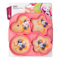 Форма для выпечки APOLLO DNT-01 Форма для выпечки оладий Donut силикон