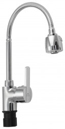 Смеситель для кухни САНАКС 1309 Смеситель кухонный шаровый эластичный гусак