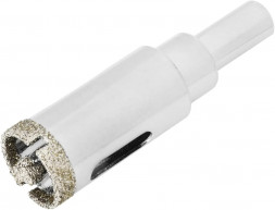 Сверло MATRIX Сверло алмазное по керамограниту, 20 х 67 мм, 3-гранный хвостовик// MATRIX Сверло алмазное по керамограниту, 20 х 67 мм, 3-гранный хвостовик//