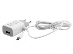 Cетевое ЗУ HARPER WCH-5113 СЗУ 2.1A + кабель MICROUSB белый