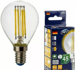 Лампа светодиодная REV 32357 0 FILAMENT G45/E14/5W/2700K