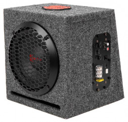 Автосабвуфер ACV CRAFT F8A активный/корпусной/600Вт/20см/SPL-97дБ/серый