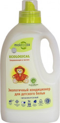 Кондиционер для белья MOLECOLA Кондиционер для детского белья Pure Sensitive для чувствительной кожи 1000 мл, 9110