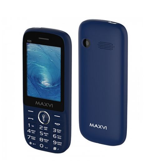 Телефон мобильный MAXVI K20 Blue