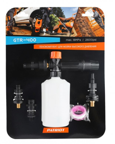 Аксессуары к мойкам PATRIOT 322305755 GTR 400 Пенокомплект