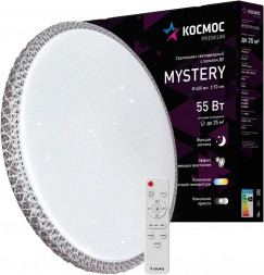 Светодиодный настенно-потолочный светильник КОСМОС KSMyst55W белый