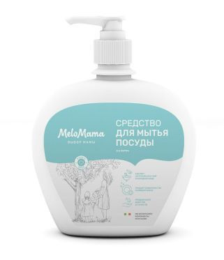 Средство для мытья посуды MELOMAMA Яблоневый сад 0,5л 77203