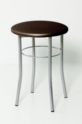 Табурет БИТЕЛ ЭКСТРА (серебро, Б.умбер)