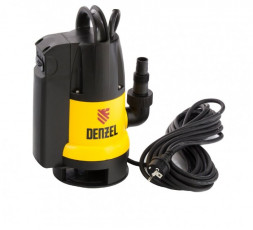 Насосы DENZEL Дренажный насос DP800A, 800 Вт, подъем 5 м, 13000 л/ч 97219