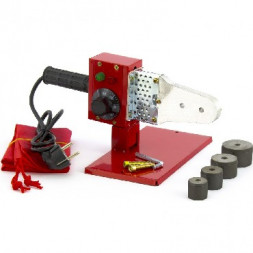 Сварочное оборудование KRONWERK Аппарат для сварки пластиковых труб KW 600, 600 Вт, 300 °C, 20-25-32-40 мм, блистер 94212