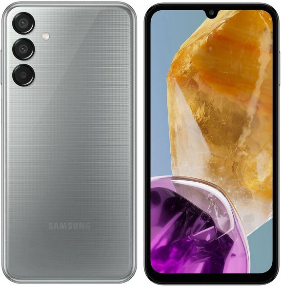 Смартфон SAMSUNG Galaxy M15 6/128Gb Grey (SM-M156BZAVCAU)