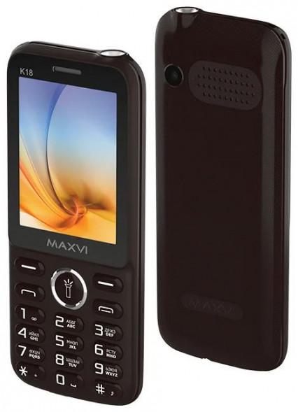Телефон мобильный MAXVI K18 Brown