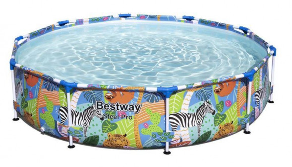 Бассейн BESTWAY 56985 Бассейн STEEL PRO 305*66 см