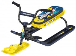 Снегокат NIKA Игрушка. Снегокат "Ника джамп" (СНД1/С2 WINTER SPORT (черный каркас))