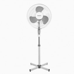Вентилятор напольный BLACKTON Bt F1114 White-Gray (2в1 ч/б коробка + 1 ч/б коробка)