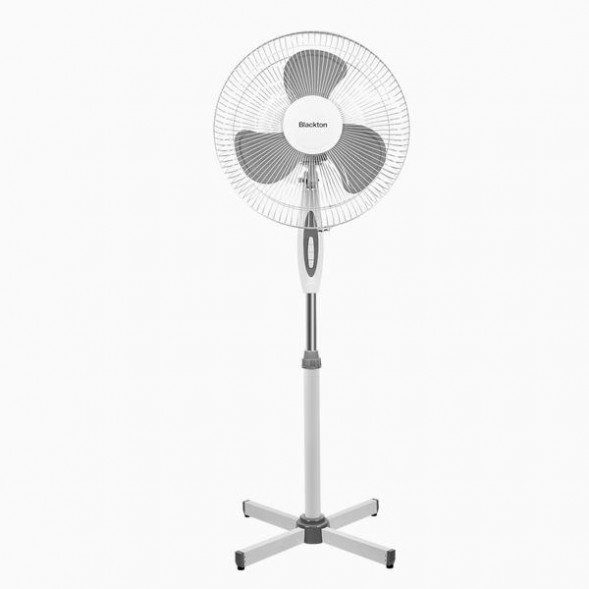 Вентилятор напольный BLACKTON Bt F1114 White-Gray (2в1 ч/б коробка + 1 ч/б коробка)