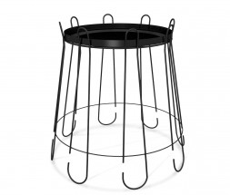 Столик журнальный SHEFFILTON SHT-CT6 черный муар (172213)