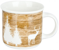 Кружка NOUVELLE HOME Кружка &quot;Winter Forest&quot; v=350мл 0410059