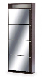 Обувница VENTAL Комфорт К-4S (зеркальная) венге