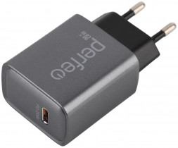 СЗУ PERFEO (I4668) порт TYPE-C, 20W, серый