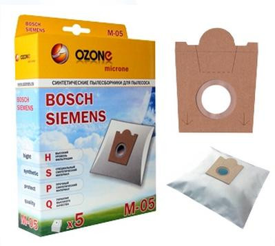 Пылесборники OZONE microne M-05 синтетика компл. 5шт.