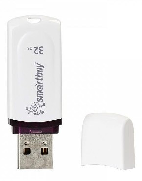 флешка SMARTBUY (SB32GBPN-W) 32GB PAEAN WHITE