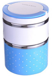 Термос MAYER&BOCH 28781 голубой/белый