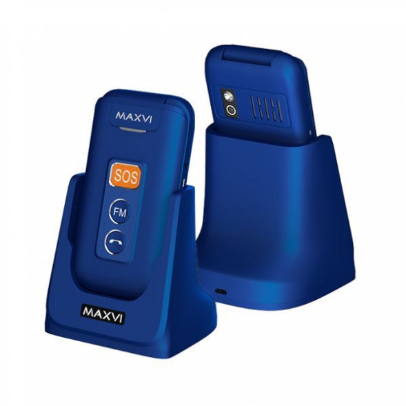 Телефон мобильный MAXVI E5 Blue