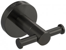 крючок GFMARK 78114 Крючок двойной ГРАФИТ