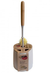 Аксессуары д/ванной комнаты ECO NATURAL BY YORK комплект (ёрш+подставка) БАМБУК ЭКО Натурал для туалета 064090