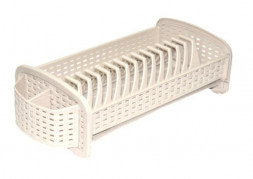 Сушилка для посуды VIOLET РОТАНГ Сушилка для посуды слоновая кость 270126