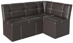 Скамья угловая BONMEBEL Скамья угловая Квадро тип 3 исп.2 кожзам коричневый (3 пак.)