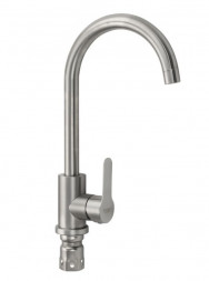 Смеситель для кухни BRIMIX 9301 Смеситель кухонный, шаровый, из нержавеющей стали марка 304, серия СТАНДАРТ